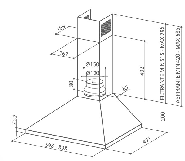 VALUE Faber Chimney Hood