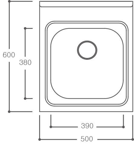 HSS500 Stainless Steel Korean Lay-on