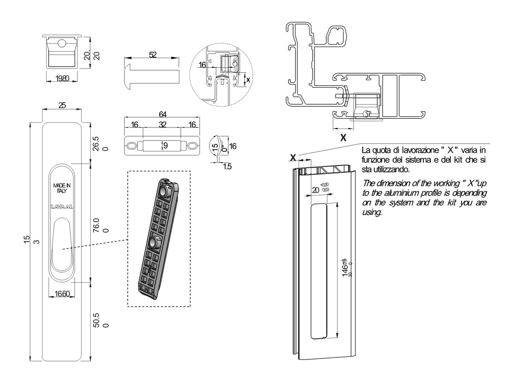 Level Plan, Side Handle