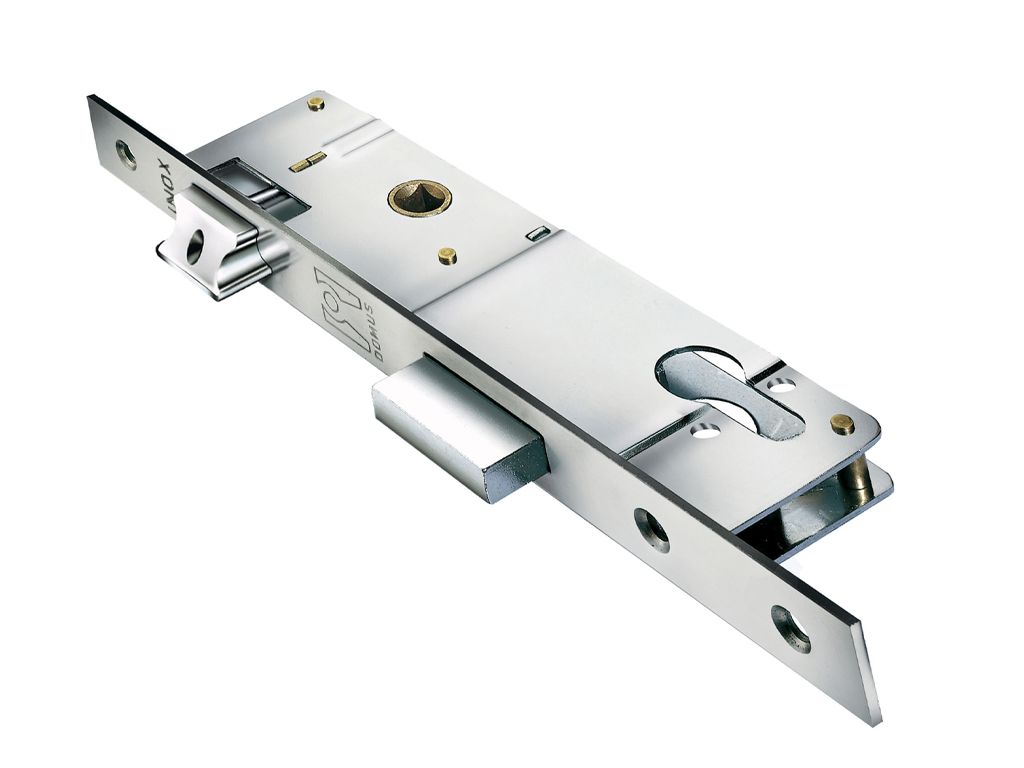 Security Mortise Lock 30mm, adjustable upper latch W/O cylinder