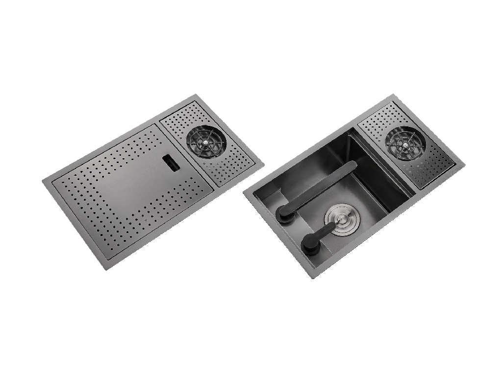 HM7040A-F Handmade Sink single bowl
