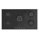 Gas On Glass Hob 60cm, 5 Gas Burners