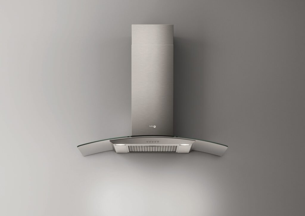 GLASSY TurboAIR Curved Glass Hood | Saudi Kitchen Line